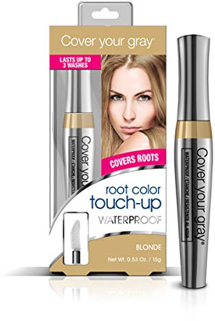 Cover Your Gray Waterproof Root Color Touch up - Light Brown/Blonde (Pack of 2)