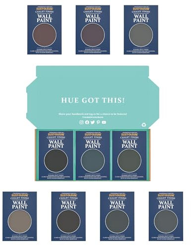 Rust-Oleum Wall Paint in Chalky Finish - Moody Darks Tester Box