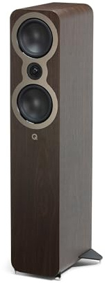 Q Acoustics 3050c - Altavoz de Suelo Color Nuez (el Precio es para 1 Pieza, para un par Completo pide 2 Unidades) Altavoces estéreo para Sonido Envolvente y Cine en casa