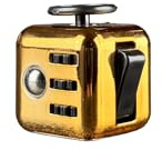 Mini Cube Anti-Stress (Doré)