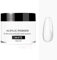 60g Acrylic Nail Powder - Nude & White Clear Acrylic Powder for Nail Extensions, Professional Monomer for Acrylic Nails, DIY Nail Art Dip Powder (white, 1)