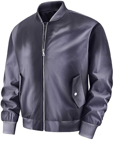 Giacca softshell da uomo, primavera e autunno, sfumatura di colore con tasche, sport all'aria aperta, casual, a maniche lunghe, softshell da uomo, protezione di avvertimento, Nero , 6XL