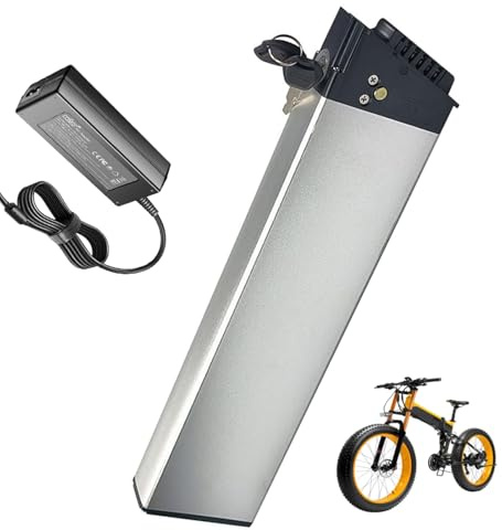 HJGHY 36v 10ah, Batteria per Bici elettrica 36V 10Ah 13Ah 15Ah Batteria al Litio per Bici Pieghevole 48V 10.4Ah 12.8Ah 14Ah Batterie per e-Bike con Caricabatterie
