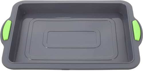 MUELODSIC Stampo Silicone Resistenti al Calore per Dolci Teglia Multiuso Antiaderente Lavabile Mold per Torte e Brownie Accessorio da Forno Facile da Pulire per Cucina e Feste