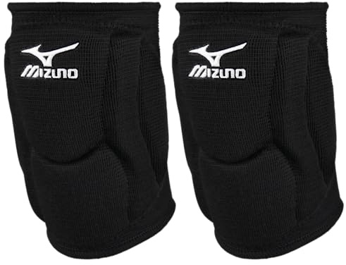 Mizuno Elite 9 SL2 Volleyball Kneepad , Black, Medium