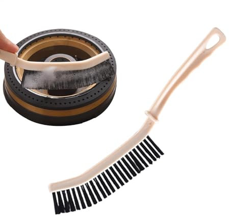 Cepillo para juntas - Cepillo de limpieza de juntas para el baño | Cepillo de cerdas duras para ducha y baño - Cepillo multifuncional para limpieza de esquinas y grietas