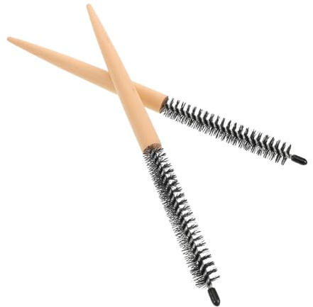 Beaupretty 2 Piezas Peine de Rodillo Pequeño de Cepillo de Dientes Fino para Cardar el Cabello Herramienta para Cardar el Cabello en Casa para Levantar las Raíces y Aumentar el Volumen