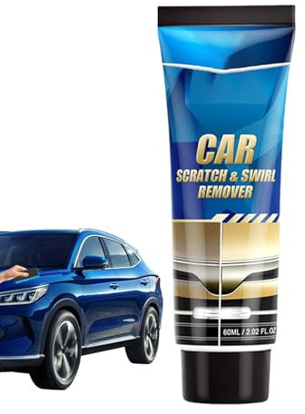 Éliminateur de Rayures pour Voiture | Pâte Réparation Éraflures Automobile,Nettoyant Soin Carrosserie Éliminateur Micro-Rayures avec Éponge pour Intérieur Entretien Automobile
