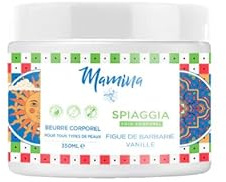 Mamina Spiaggia beurre corporel nourrissant à la Figue de Barbarie et vanille 350ml