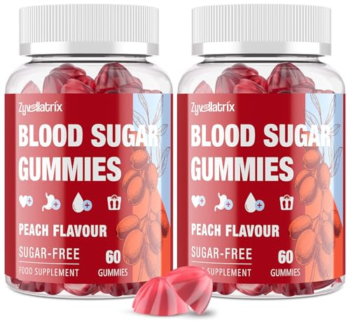 Berberine Gummies – Heart & Weight Health Support – 2000mg High Strength with Ceylon Cinnamon, Turmeric, Black Pepper, – Sugar-Free, Vegan Supplement (2 Pack)