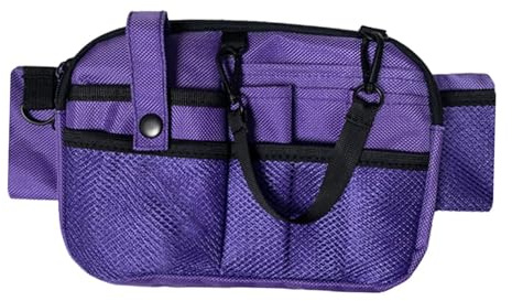 WNDUOKXH Bolsa organizadora de herramientas para enfermeras, paquete de enfermeras, tela Oxford duradera, solución transporte versátil para en movimiento, organizador cintura, cinturón