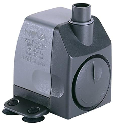 Sicce Nova Easy Line Pompa per Acquario/Fontana, 10 Watt, Portata Massima 800 l all'Ora, Uscita 13 mm, Lunghezza Cavo 1 m, 800 l all'Ora, Uscita 13 mm, Prevalenza 1.6 m, Lunghezza Cavo 1.5 m
