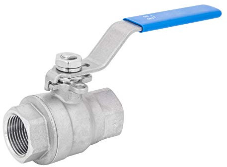 3/4 Edelstahl Kugelhahn IG x IG I Kugelventil I Absperrventil Absperrhahn für Industrie I Gewerbe und Haushalt