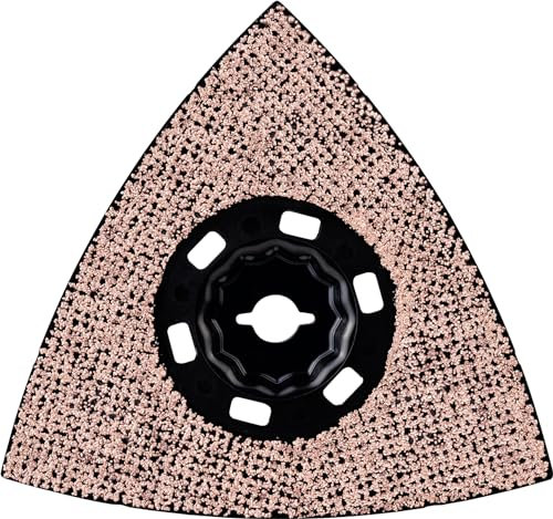 Bosch Professional 1x Hoja de multiherramienta Expert Sanding Plate MAVZ 116 RT6 (para Plásticos con fibra GFK, CFK, Ø 116 mm, grano 60, accesorios Multiherramienta)