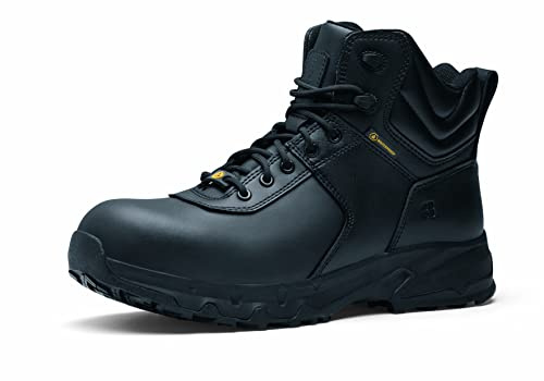 Shoes for Crews Guard Mid, Chaussures de sécurité certifiées CE S3 HRO WR SRC, Bottes de travail unisexes avec semelle extérieure antidérapante, Chaussures sûres hydrofuges pour hommes et femmes