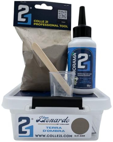 Linea Leonardo by Colle.21, per l'arredamento, Terra di ombra