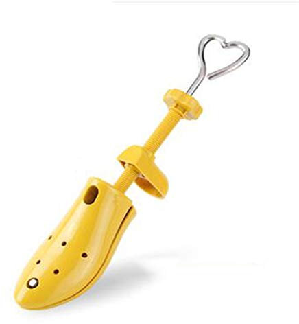 SIBEG Schuhspanner für Damen und Herren, Expander zur Dehnung der Länge, Breite und Höhe für breite Füße, robuster Schuhspanner aus Kunststoff mit 4 Ballenstopfen