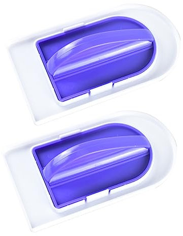 MAGICLULU Ensemble De 2 Grattoirs À Fondant Pour Lisseur À Gâteau Construction Robuste Lisse Non Abrasif Facile À Laver