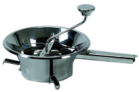 Grille de moulin professionnel n°5 - 1 mm adaptable au moulin à légumes manuel 55 étamé Réf. 215515