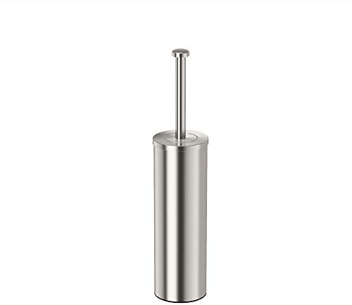 Gatco 1482 Latitude II, Slender Toilet Brush Holder in Satin Nickel