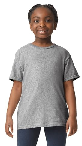 Gildan Childrens Heavy T-Shirt - Sport Grey XS