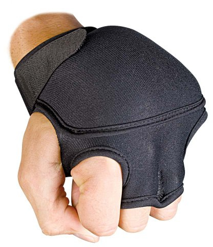 Ringside Aerobic Weighted Exercise Gloves - Neoprene Cardio Wrist Weights for Shadow Boxing, MMA, Kickboxing & Fitness Training - Hook & Loop Closure for Men and Women, 4 lbs