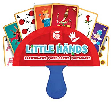 GAMEFACTORY 646174 einfache Handhabung Little Händs-Kartenhalter