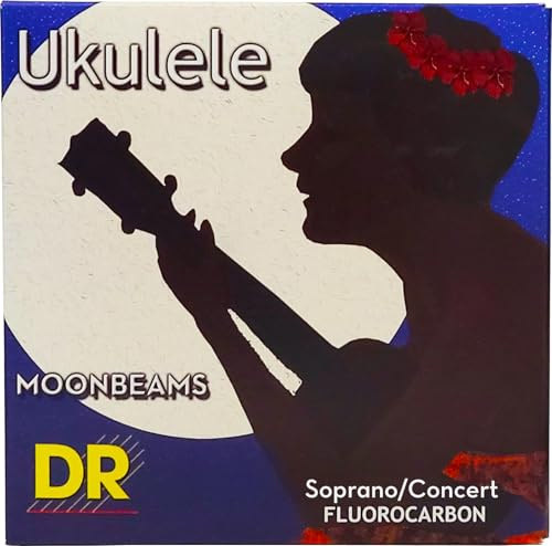 DR Strings Soprano/Concert Clear Fluorocarbon Ukulele Strings (UFSC)