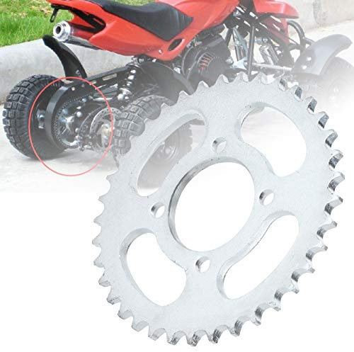 Zahnrad Kettenrad, Qiilu 37 Zähne 428 Kettenrad Kettenrad Teile für Pit Trail Quad Dirt Bike ATV 110