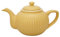 GreenGate - Teekanne - Alice - Honey Mustard - Porzellan - 1 Liter