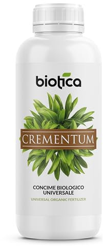BIOTICA CREMENTUM Universeller Biologischer Dünger - 1 Liter- Universaldünger Pflanzendünger Gartendünger Universal Flüssigdünger Blumendünger für Gartenbau Obstpflanzen Garten Blumen Obst und Gemüse