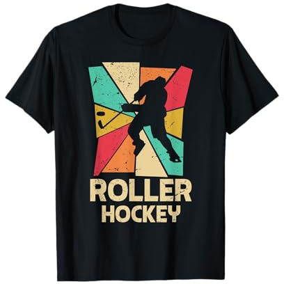 Patines de Hockey sobre Patines Vintage Inline Hockey Camiseta