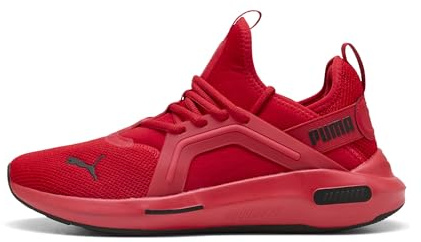 PUMA Unisex Softride Enzo 5 Straßen-Laufschuh, for All Time Red Schwarz, 43 EU