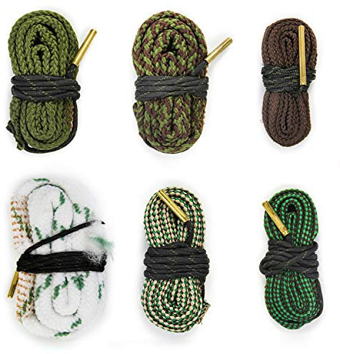 GUGULUZA Laufreinigungsschnur für Kaliber .17 .177 17hmr 4,5mm Gewehr Pistole Laufreiniger Reinigungsset