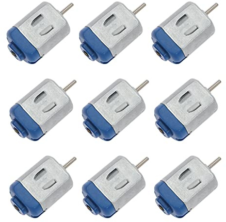 10 PZ DC 3V 16500 RPM Mini Motore Elettrico Ad Alta Velocità DC Motore per Fan FAI DA TE Giocattoli Robot Scientifico Auto Elettrica Navi Esperimenti Scientifici