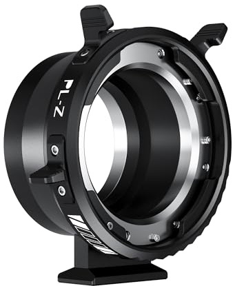 VILTROX PL-Z Lens Mount Adapter Ring Converter Control Ring Compatible with PL Lens to to Z Mount Nikon Mirrorless Camera Z5 Z50 Z6 Z6II Z7 Z7II Zfc
