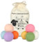 Bolas de Secadora para Lavarropas, Pack de 8 en 100% Lana de Oveja, XXL Bolas Ecológicas para Plumón, Suavizante Natural para Ropa Suave