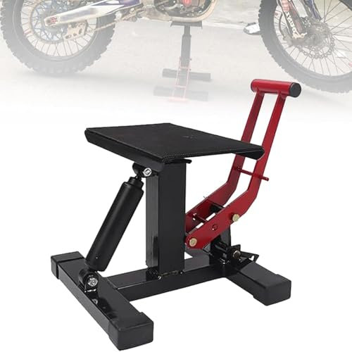 Pveanns Banc de réparation pour Motos, Pont élévateur pour Motos 400 kg, Plate-Forme à Ciseaux réglable en Hauteur, Banc pour Voitures/Support de stationnement/Banc de réparation pour fluides