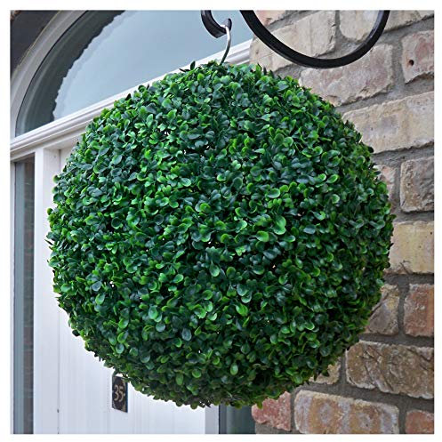 Best Artificial Buchsbaum-Formschnitt-Kugel, 36 cm, Grün