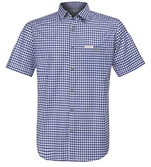Stockerpoint Herren Renko3 Trachtenhemd, blau, L