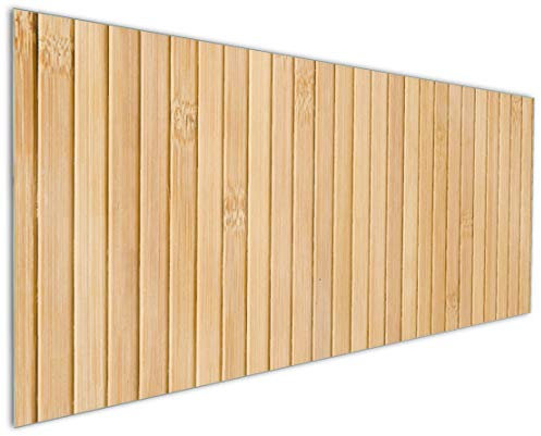Wallario Küchen-Rückwand | Küchenspiegel Holzpanele hell in Premium-Qualität: Brillante Farben | abwischbar | pflegeleicht