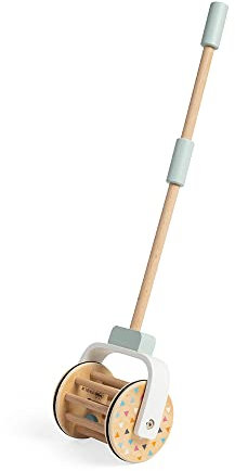 Bigjigs Toys 100% FSC® Certified Push Along Musical Roller