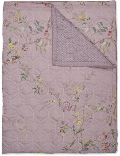Pip Studio Tagesdecke Autunno Quilt Farbe Lila Größe 270x260