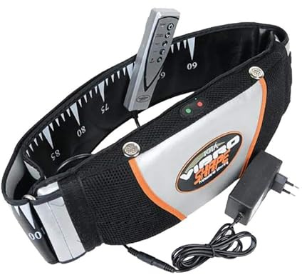 LTEJUMQ Vibración Cinturón Masaje Adelgazante, Ejercicio Vibratorio para Quemar Grasa, Cinturón De Masaje para Perder Peso, Mejorar Circulación Sanguínea para Mujeres y Hombres