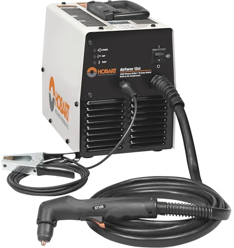 Hobart 500564 Airforce 12ci Plasma Cutter with Built-In Air Compressor 120V , Brown