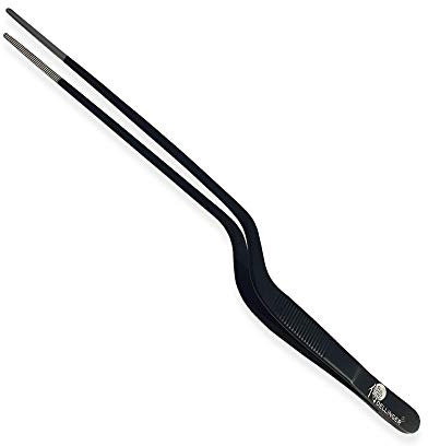DELLINGER - Pinzette da Cucina Black Chef, 210 mm