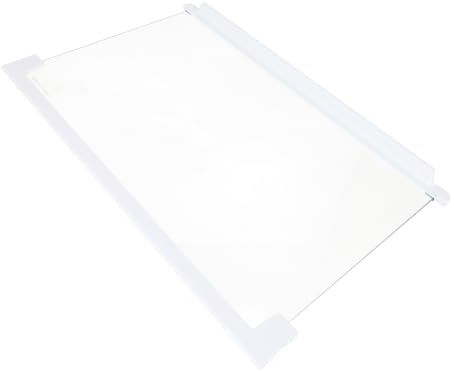 sparefixd Étagère en verre et bords en plastique pour réfrigérateur congélateur Baumatic