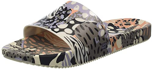 Zaxy Damen MANIFESTAR Color Slide, Black/Nude Multicolor, 35.5 EU Schmal