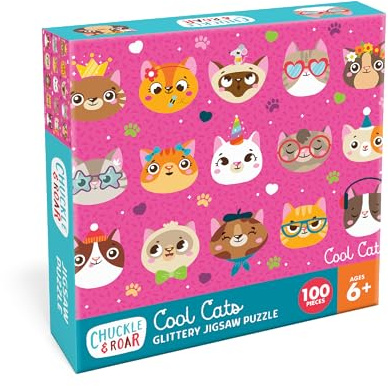 Chuckle & Roar 100pc Puzzle - Cool Cats