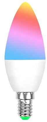 ngnsky E12 Wifi -glühbirnen sind mit Alexa kompatibel, sprachsteuerung mit BBC w 5W (1 Pack)